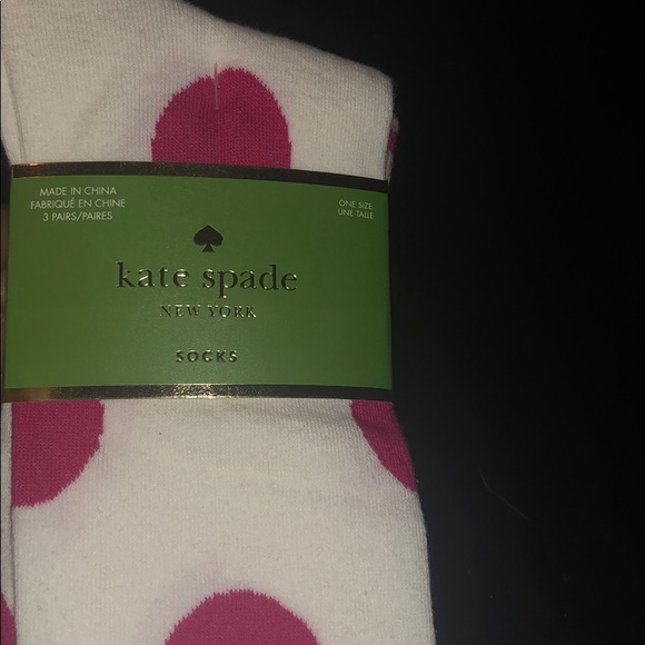 Kate Spade ♠️ Socks - Picture 1 of 5